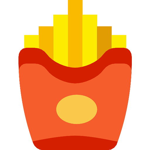 Pack Of French Fries Icon