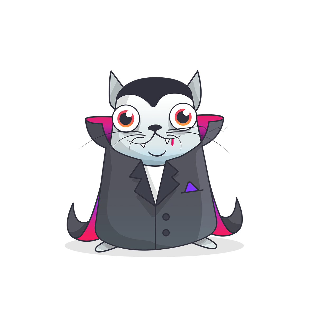 Cryptokitty Dracula Vampire