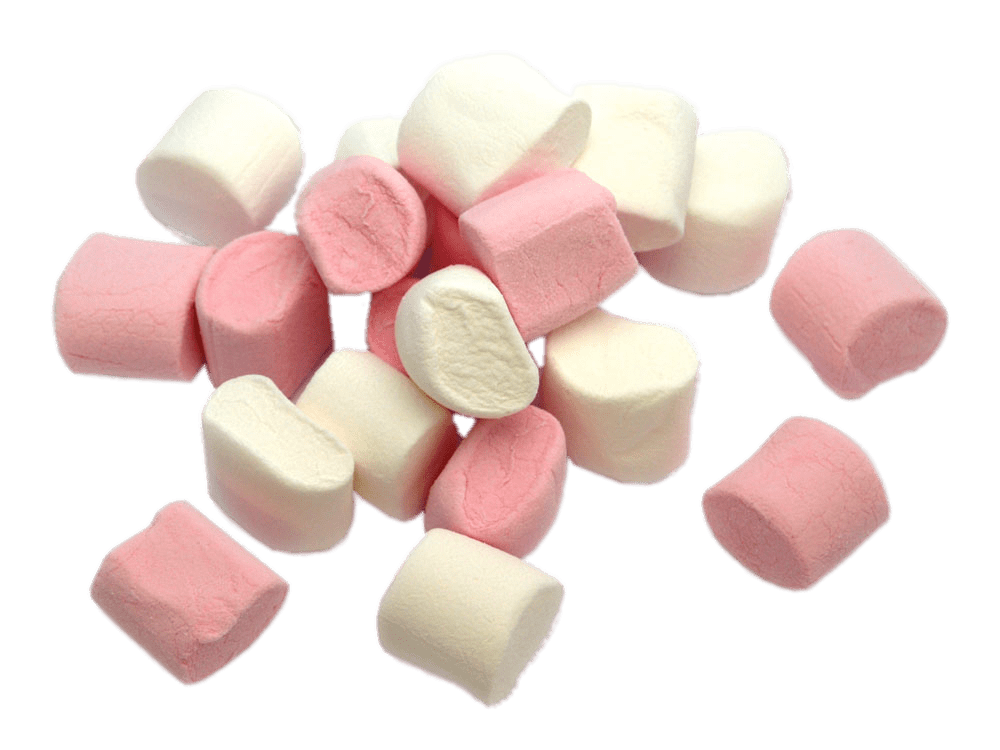 Pink and White Marshmallows