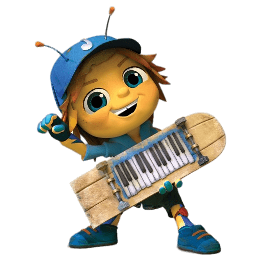 Beat Bugs Jay's Skateboard Keyboard