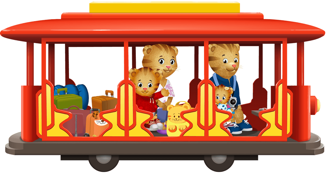 Daniel Tiger In A Streetcar