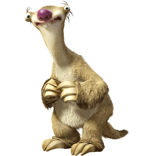 Ice Age character Shy Sid