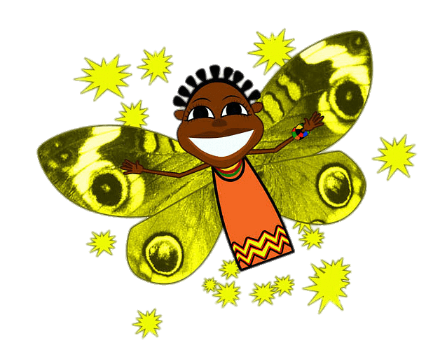 Bino & Fino character Zeena the Magic Butterfly