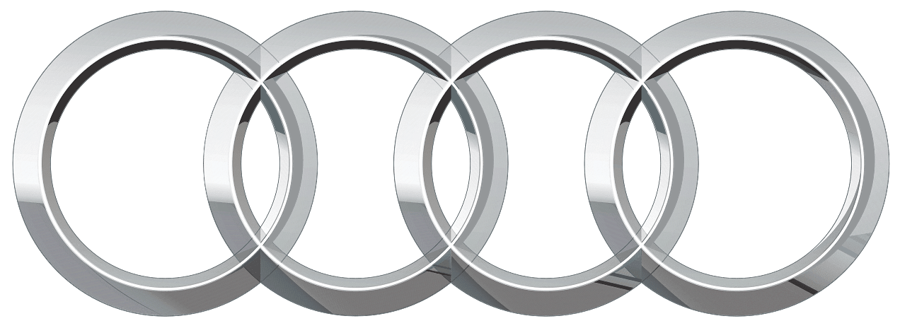 Audi Silver Rings 