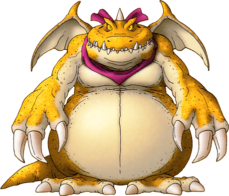 Dragon Quest (Dragon Warrior) character Grand Lizzier