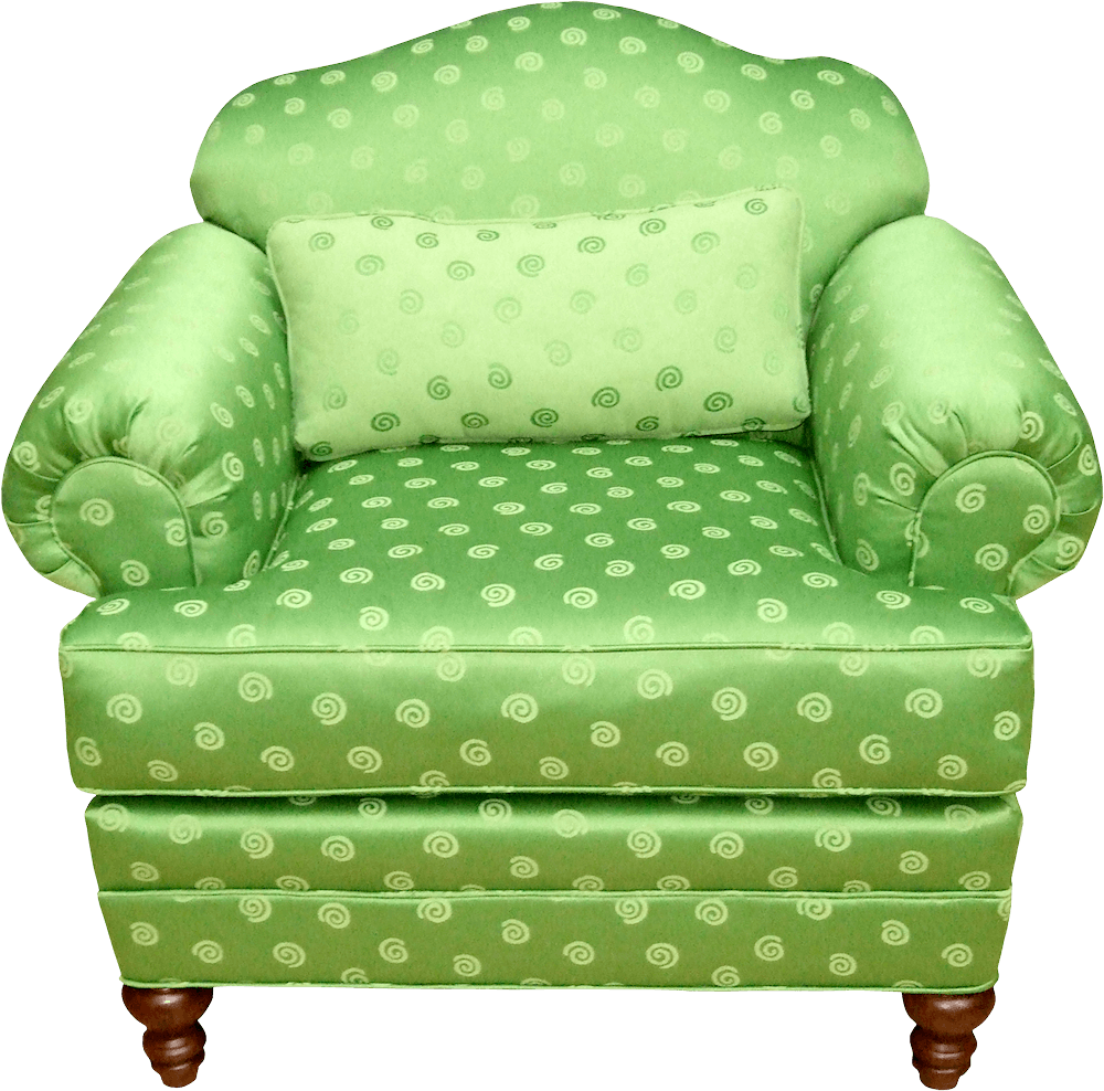 Kitsch Green Armchair