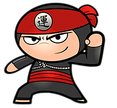 Chop Chop Ninja Character Iro Fist Up