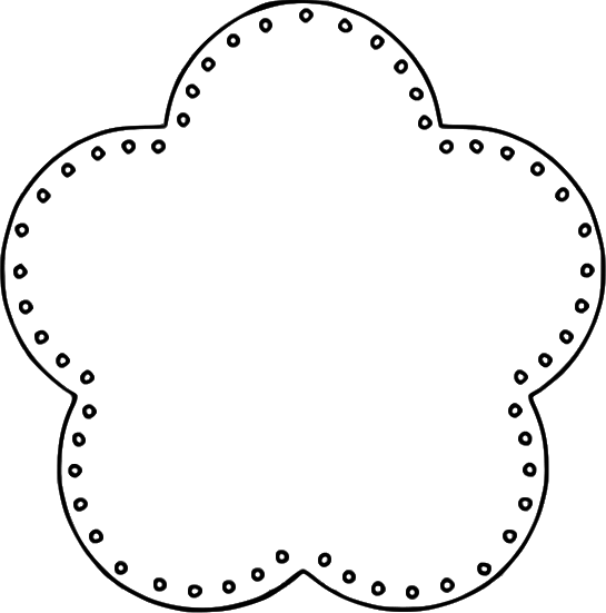 Scallop Shaped Background