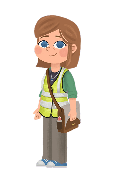 Kiva Can do ! character Sheila