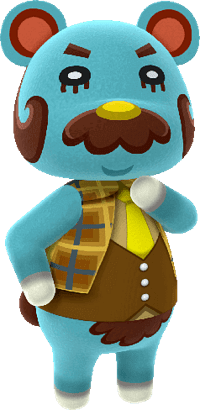 Animal Crossing Beardo