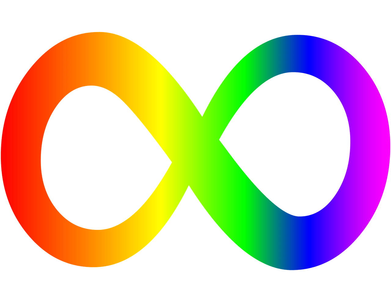 Infinity Symbol Rainbow
