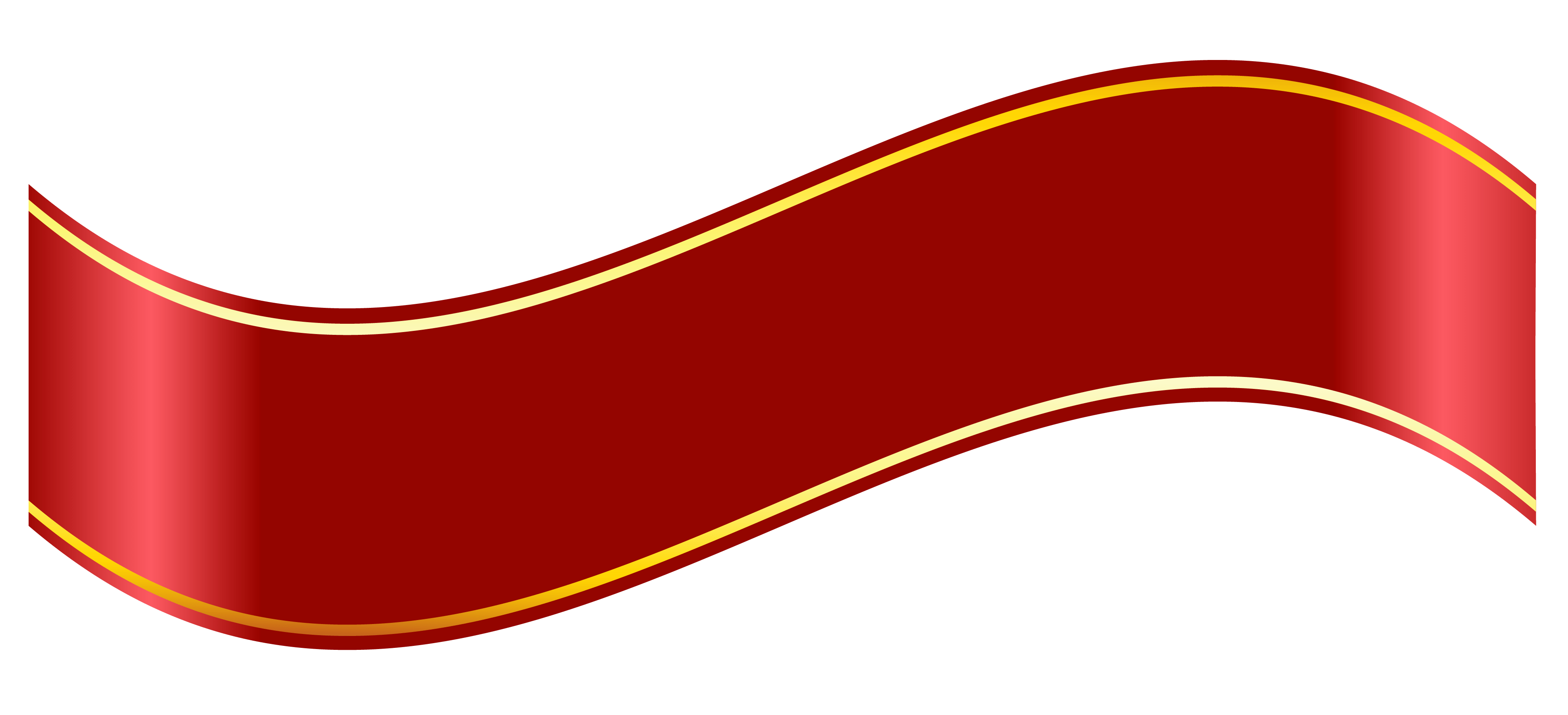 Golden Red Scroll Banner
