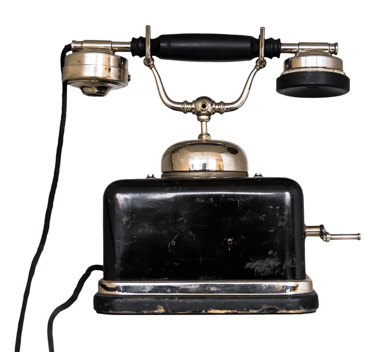 Black Vintage Telephone