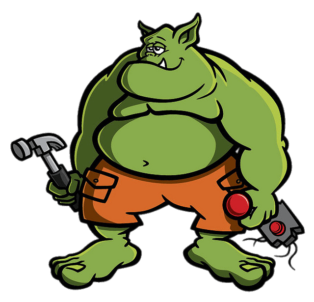 Ogre With Hammer