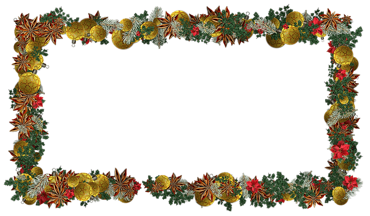 Christmas Frame Empty