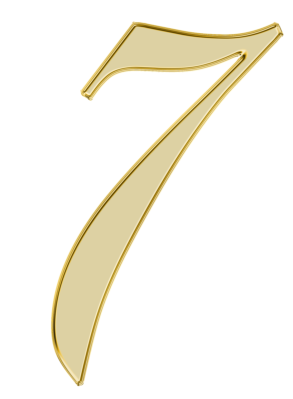 Number 7 Golden