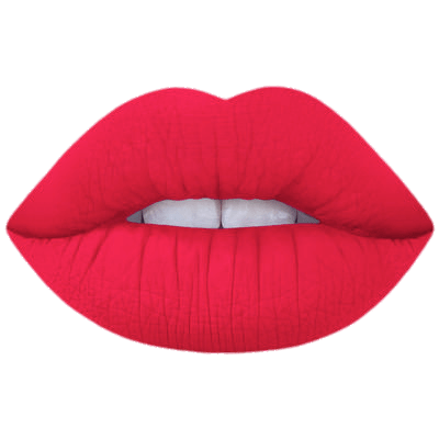 Red Lipstick on Lips