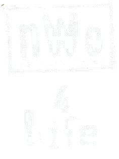 nWo logo white