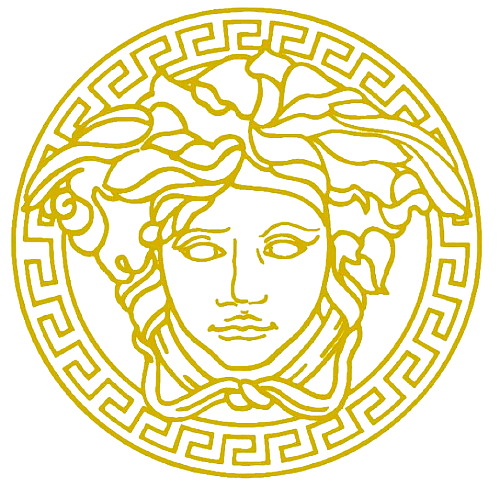 Versace thumbnail logo gold