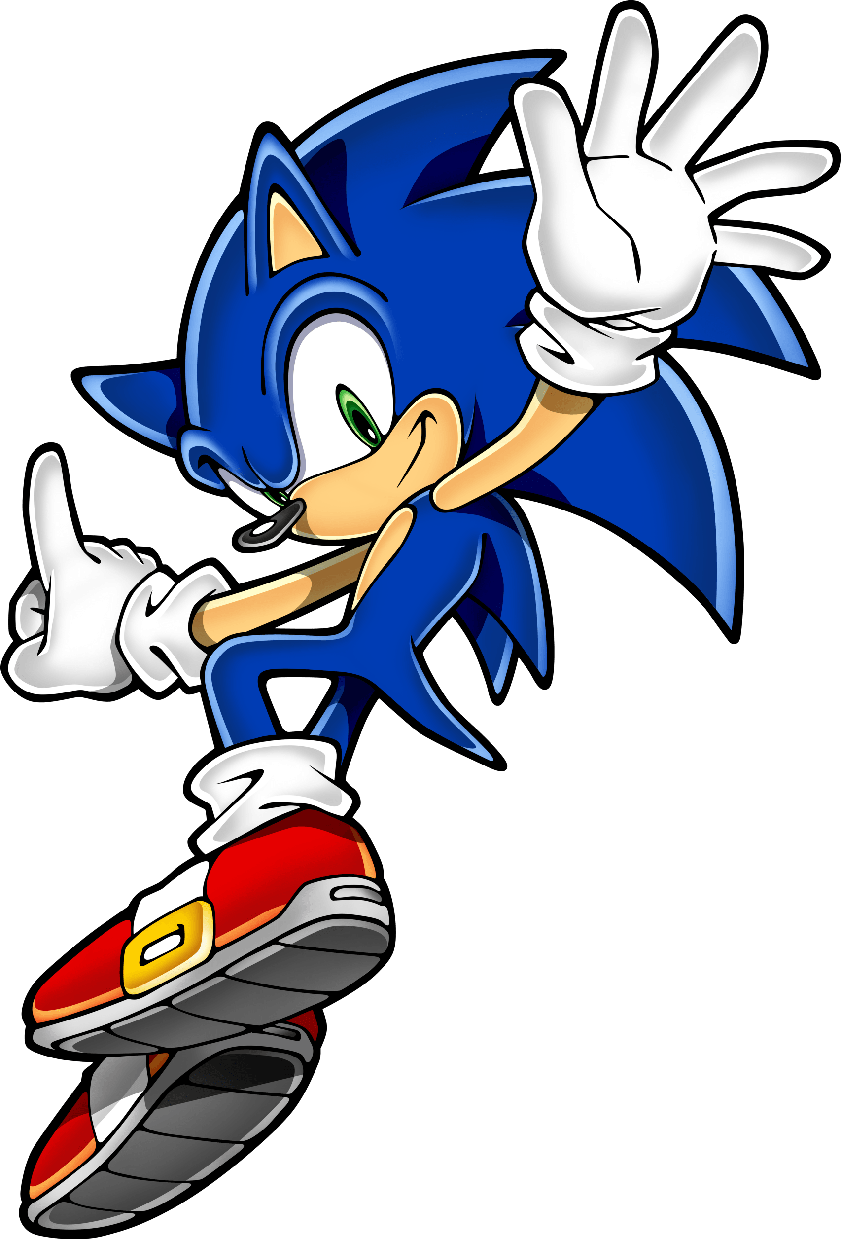 Sonic Hedgehog Jumping