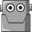 Smiling Robot Head