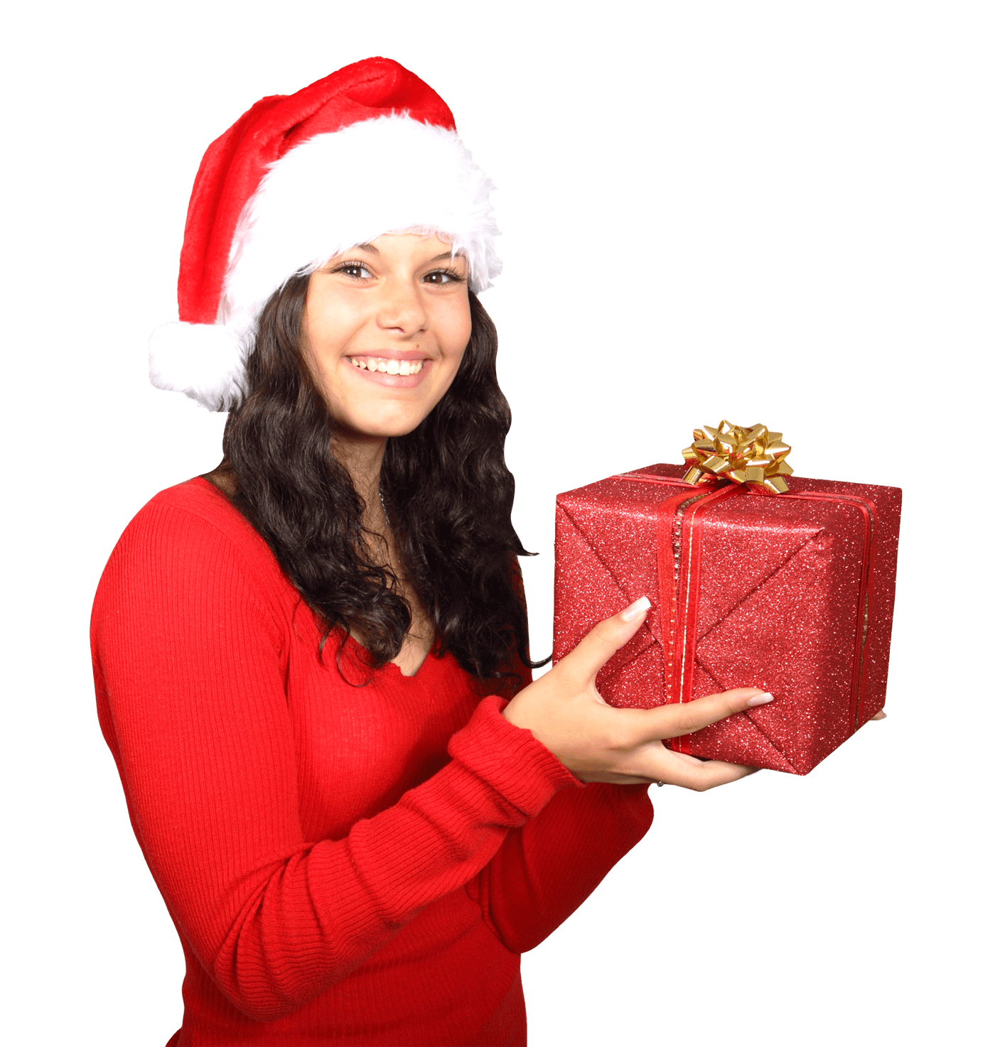 Santa Claus Woman Gift