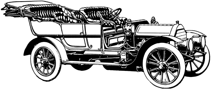 Oldtimer Bw Illustration