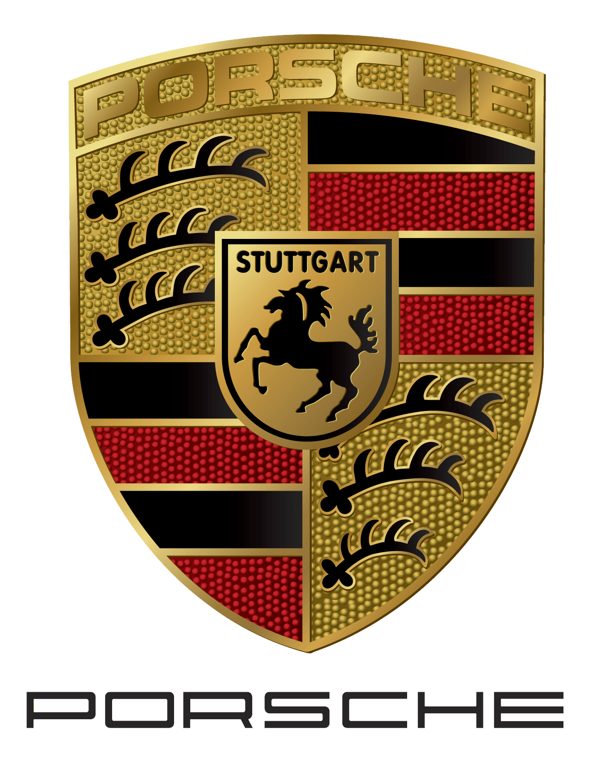 Metal Logo Porsche