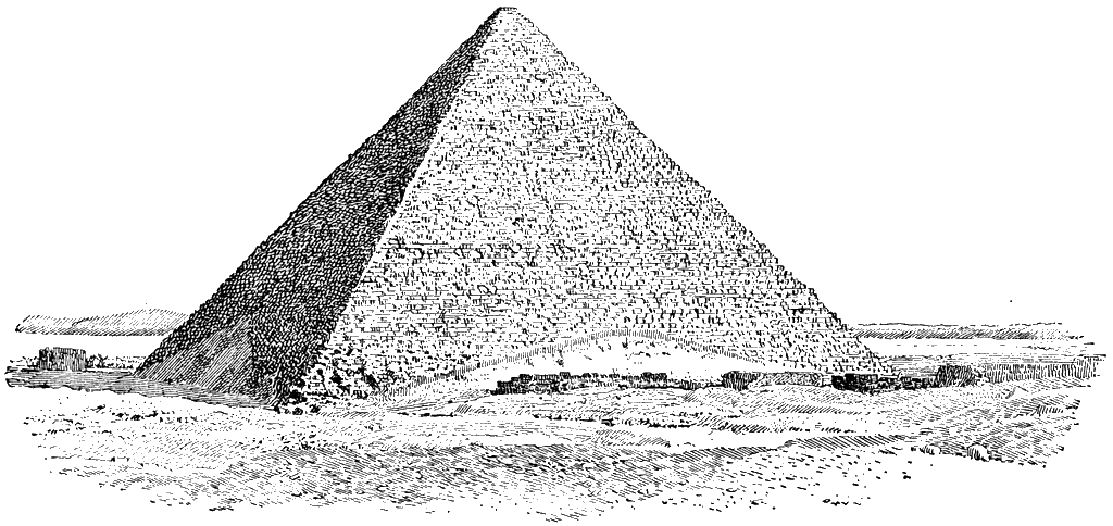 Pyramid Egypt Giza Drawing