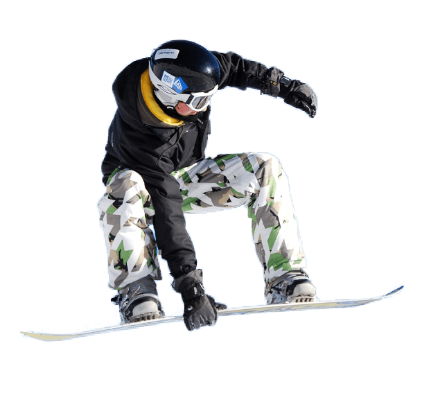Snowboarder Stunt