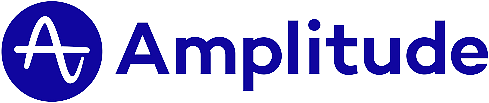 Amplitude Analytics purple logo landscape
