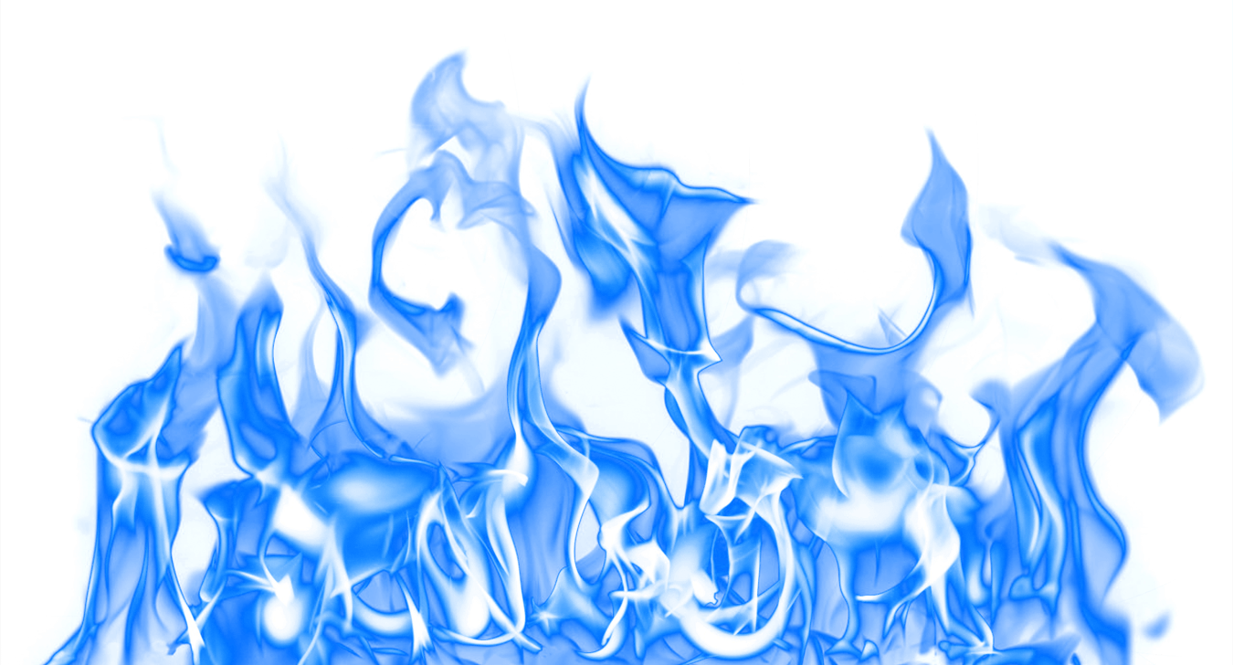 Large Blue Fire