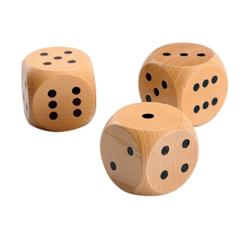 Wooden Dice