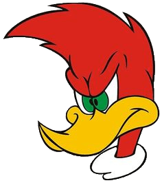 Woody Woodpecker Angry