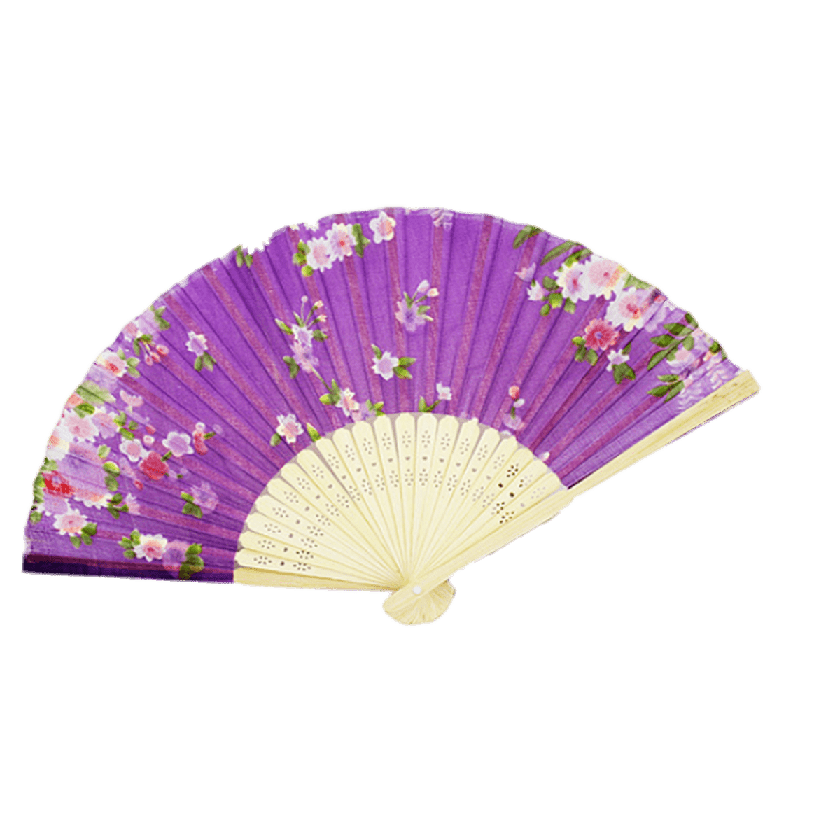 Flowers Chinese Fan