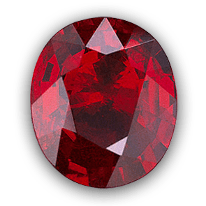 Oval Ruby Stone