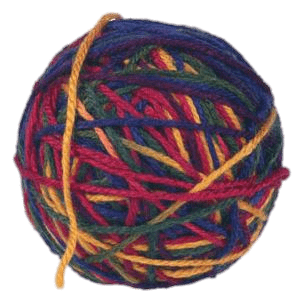 Ball Of Coloured Wool