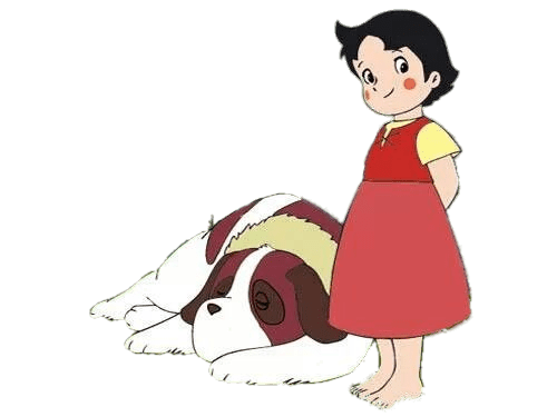 Heidi and Mountain Dog