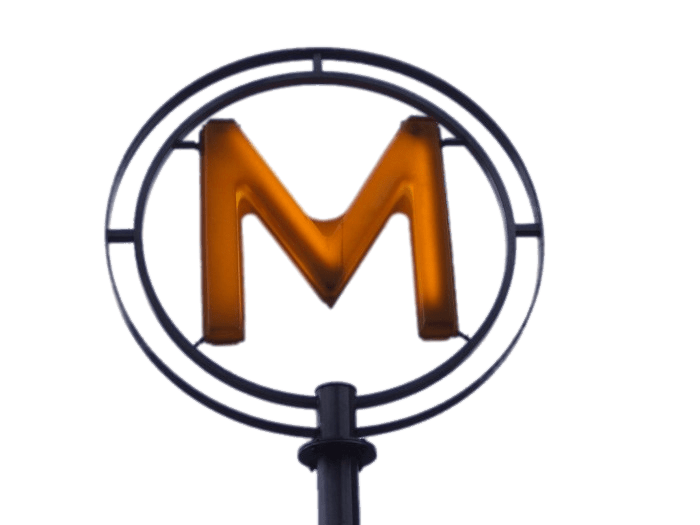 Metro Sign Paris
