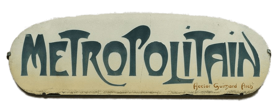 Metropolitain Plaque