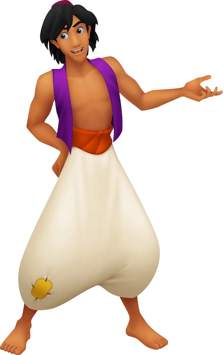 Aladdin Showing Something