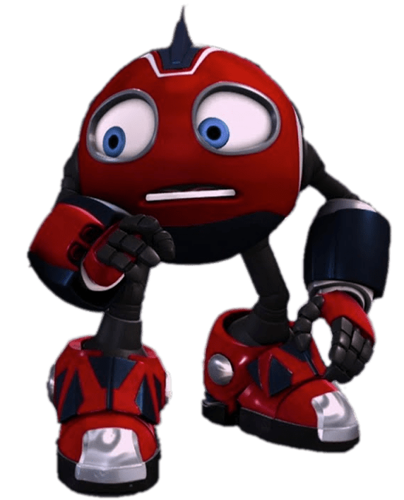 RollBots Spin Looking Scared