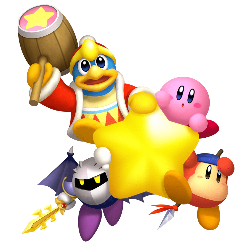 Kirby Characters With Star
