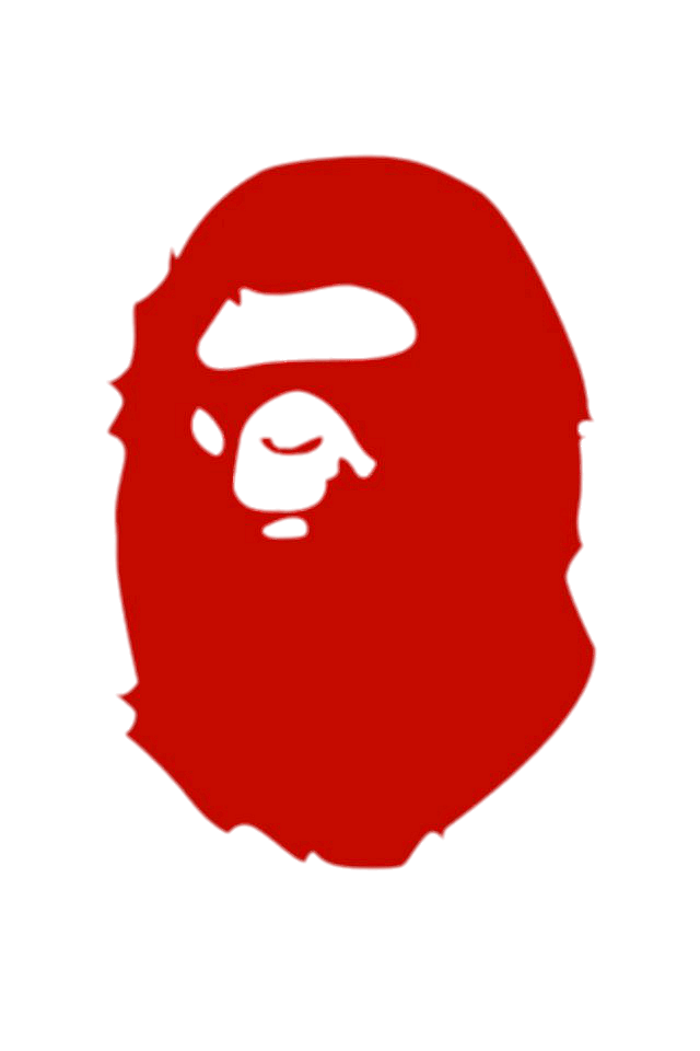 BAPE red 