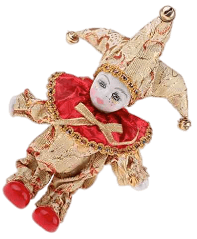 Small Harlequin Doll