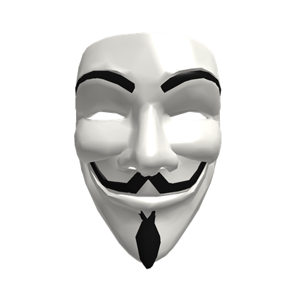 Anonymous Mask White