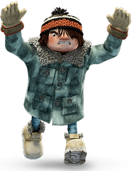 Snowtime Movie Character Chuck