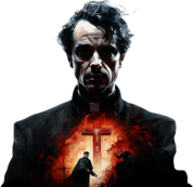 Exorcist Priest Illustration