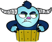 Chop Chop Character Yeti