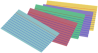 Coloured Index Cards